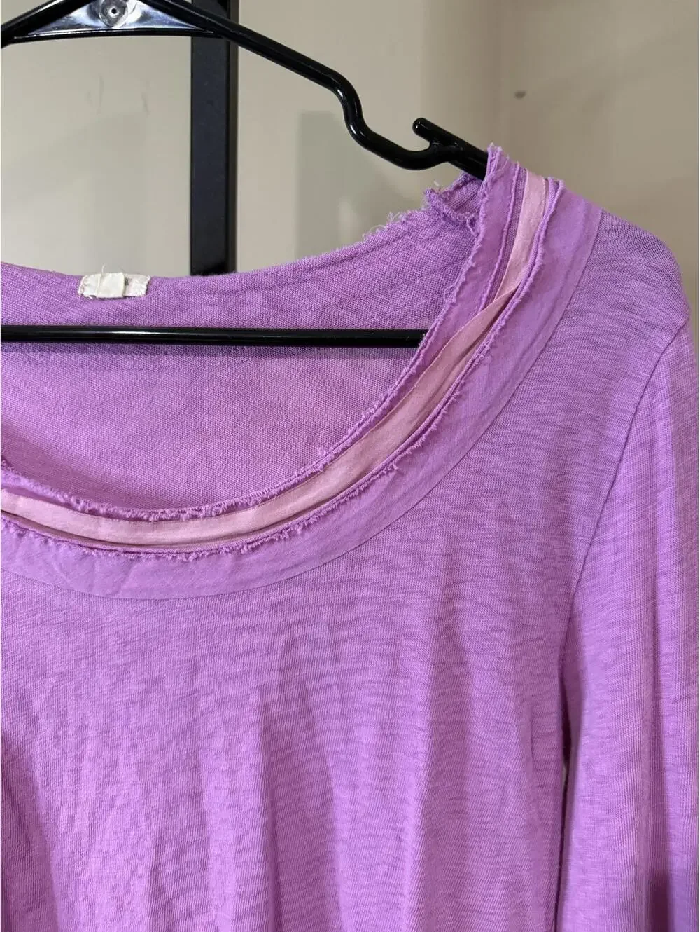 J.Crew Medium Women's Long Sleeve Purple Top